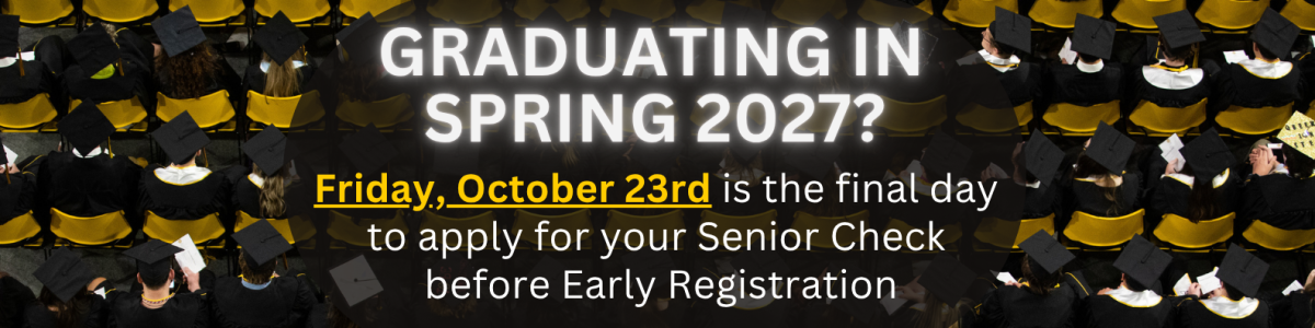 Senior Check Application open until October 23, 2026